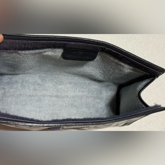 GUCCI Vintage GG Canvas Sherry Line Clutch - Picture 9 of 16